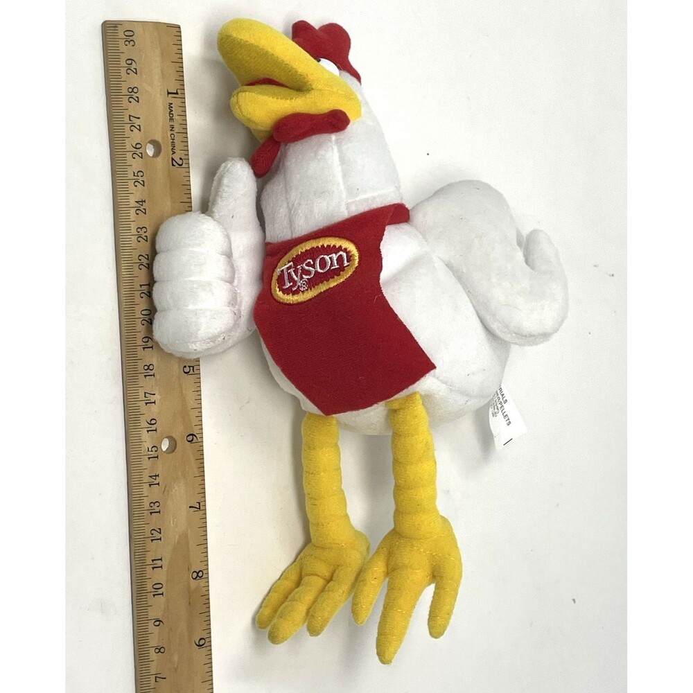 Vintage Tyson Foods Plush Rooster 9" Advertising Stuffed Toy Mascot Collectible - Picture 10 of 10